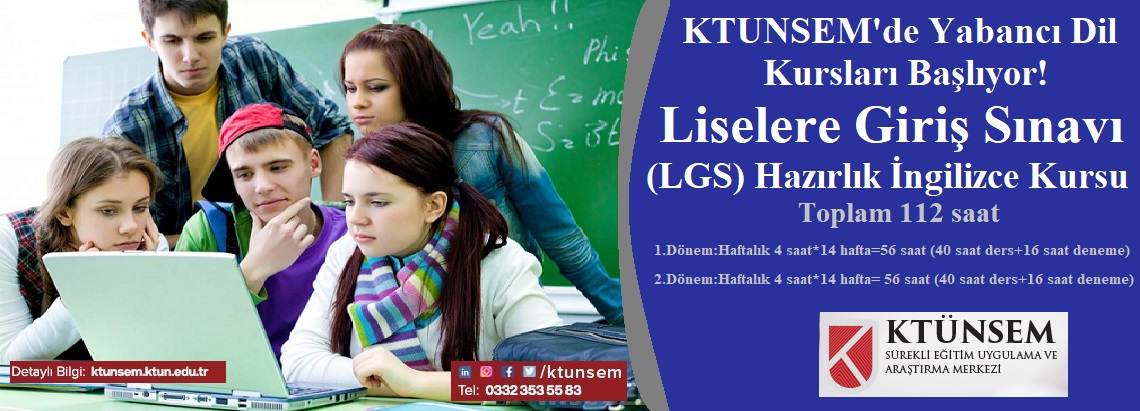Liselere Geçiş Sınavı (LGS) İçin İngilizce Hazırlık Kursu